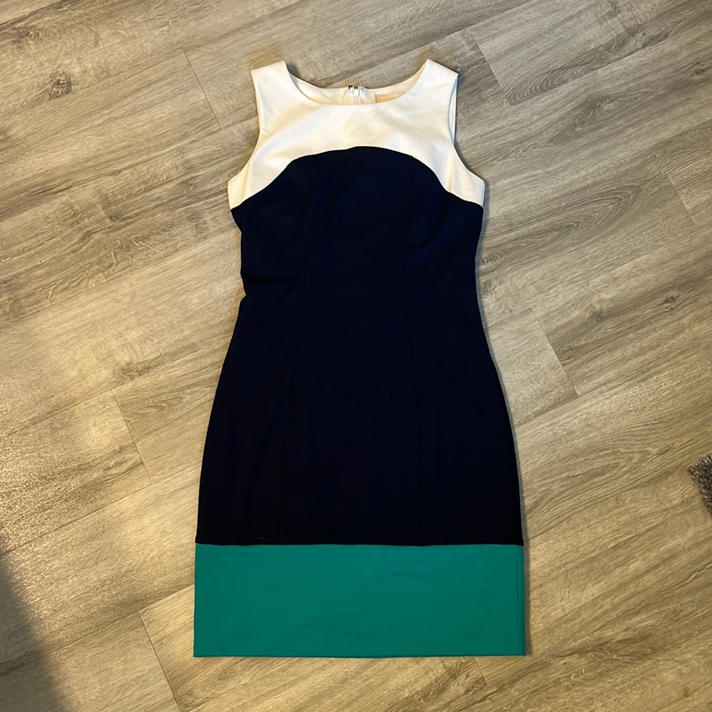 NWT Banana Republic Color Block Sheath Dress - Size 2